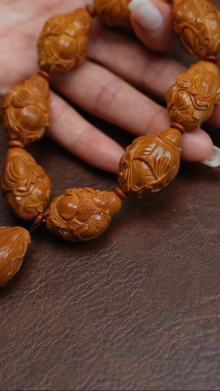 手串橄榄核展**来橄榄核