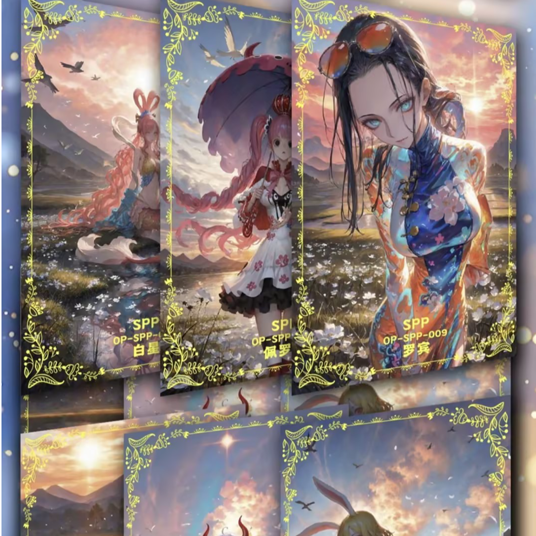 【欧8】 海贼王卡牌航海王国卡二创动漫周边盲盒卡牌 Y