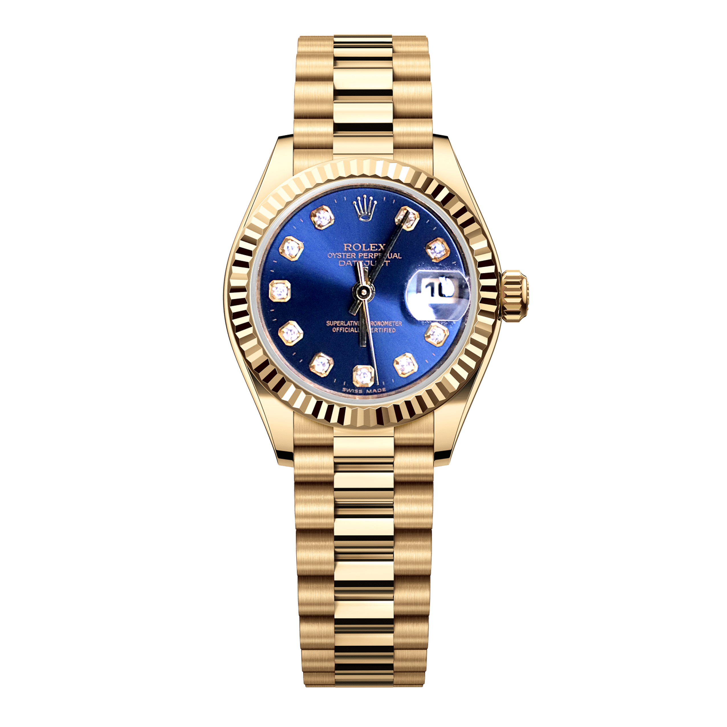 99新 Rolex/劳力士 腕表/贰亿女表/日志/B6284/69178/26mm/原