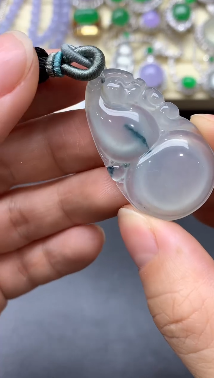 颈饰未镶嵌翡翠235中国好珍宝