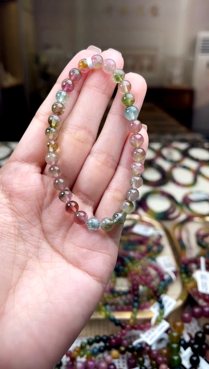 【闪购商品】碧玺/未镶嵌6mm+碧玺单圈多样性发货