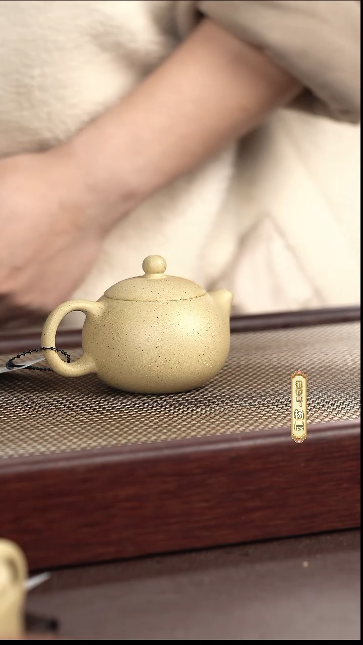 紫砂茶壶金秀芳西施本山绿135cc