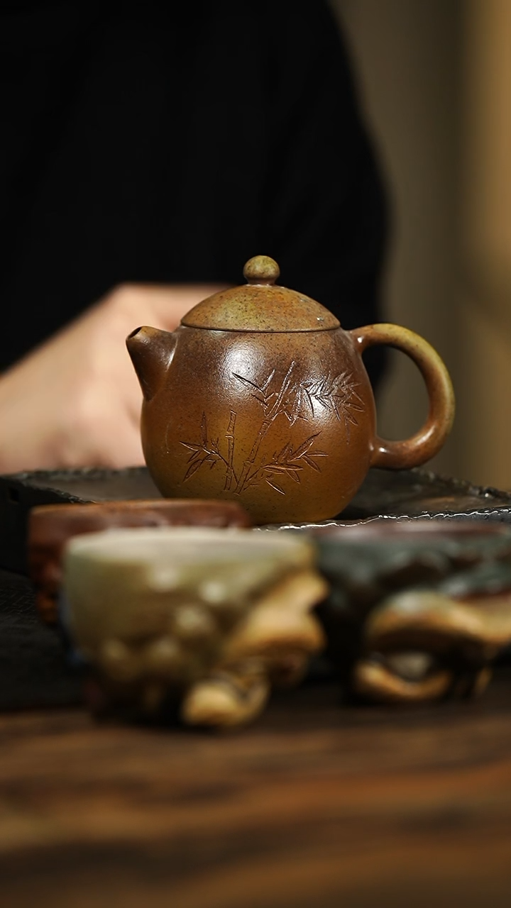 【闪购商品】紫砂茶杯30号紫砂柴烧