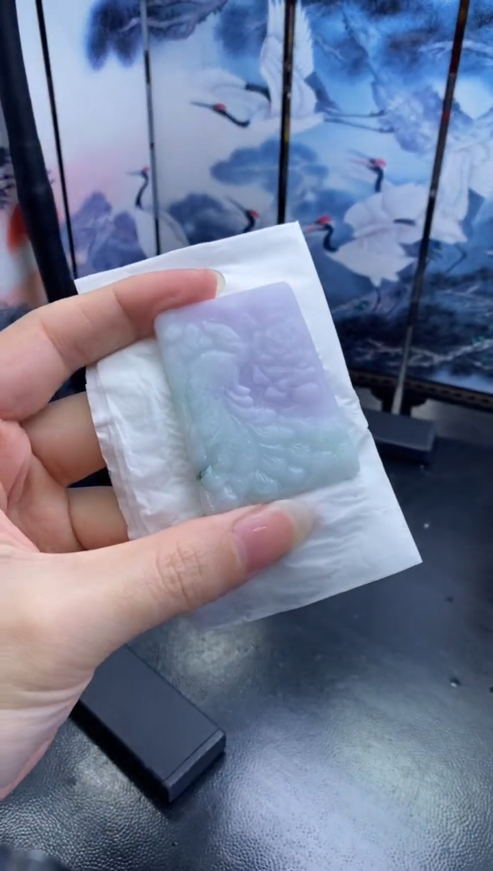 【闪购商品】定制翡翠未镶嵌牌子+QZG241120-15   6
