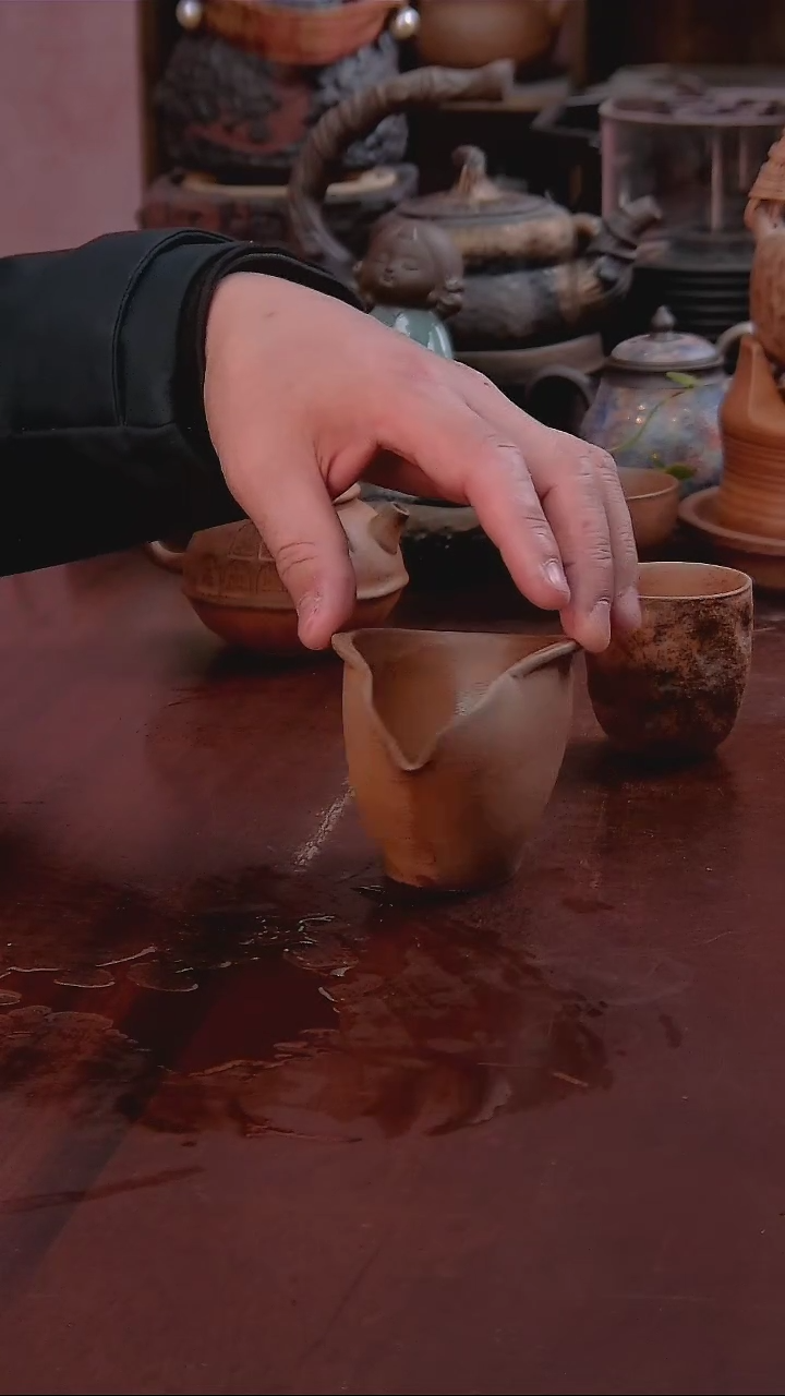 【闪购商品】老岩泥葫芦公道杯