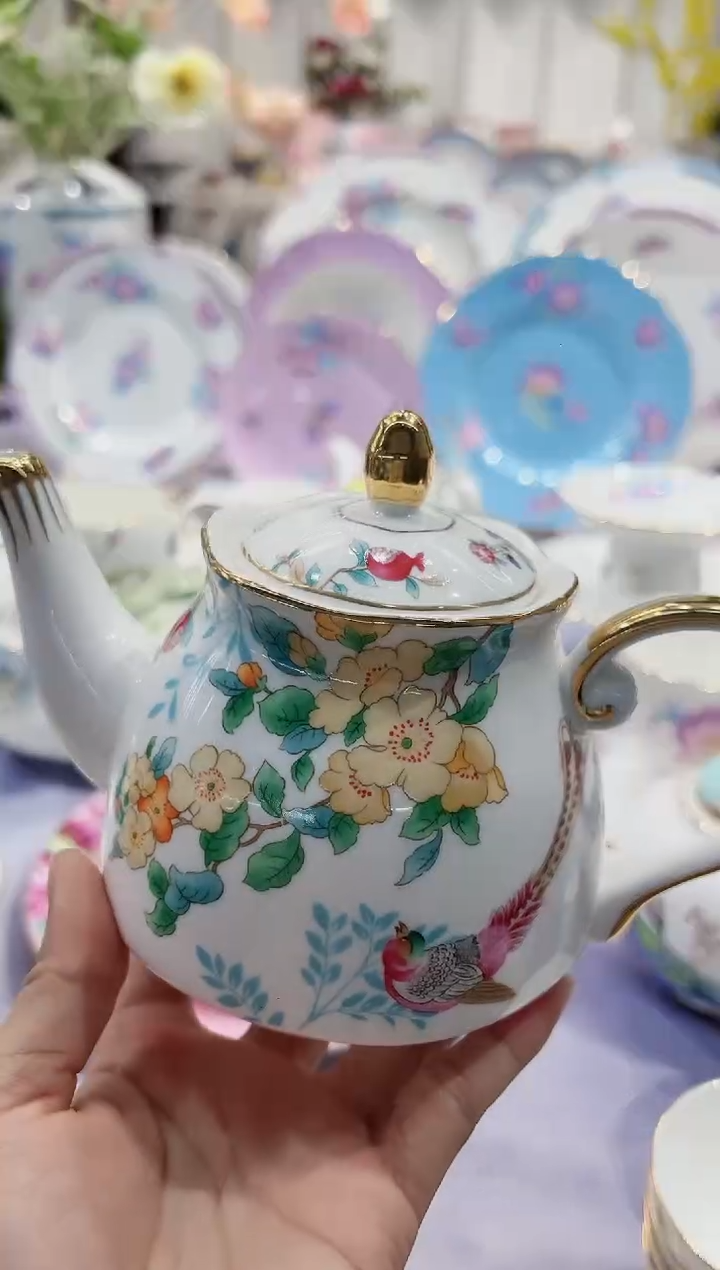 【闪购商品】骨瓷茶壶