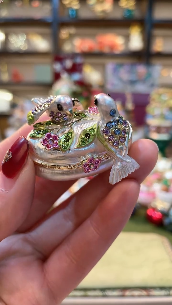 【闪购商品】精致珐琅彩首饰盒