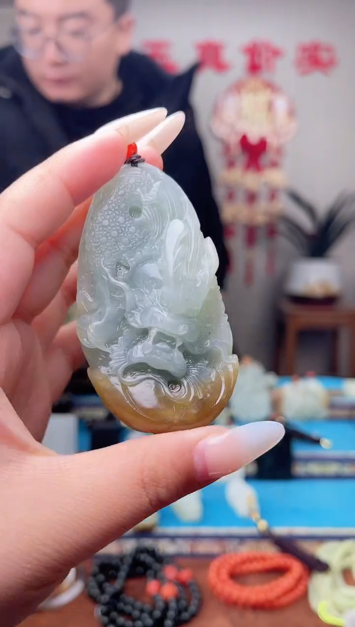 【闪购商品】和田玉挂件未镶嵌1