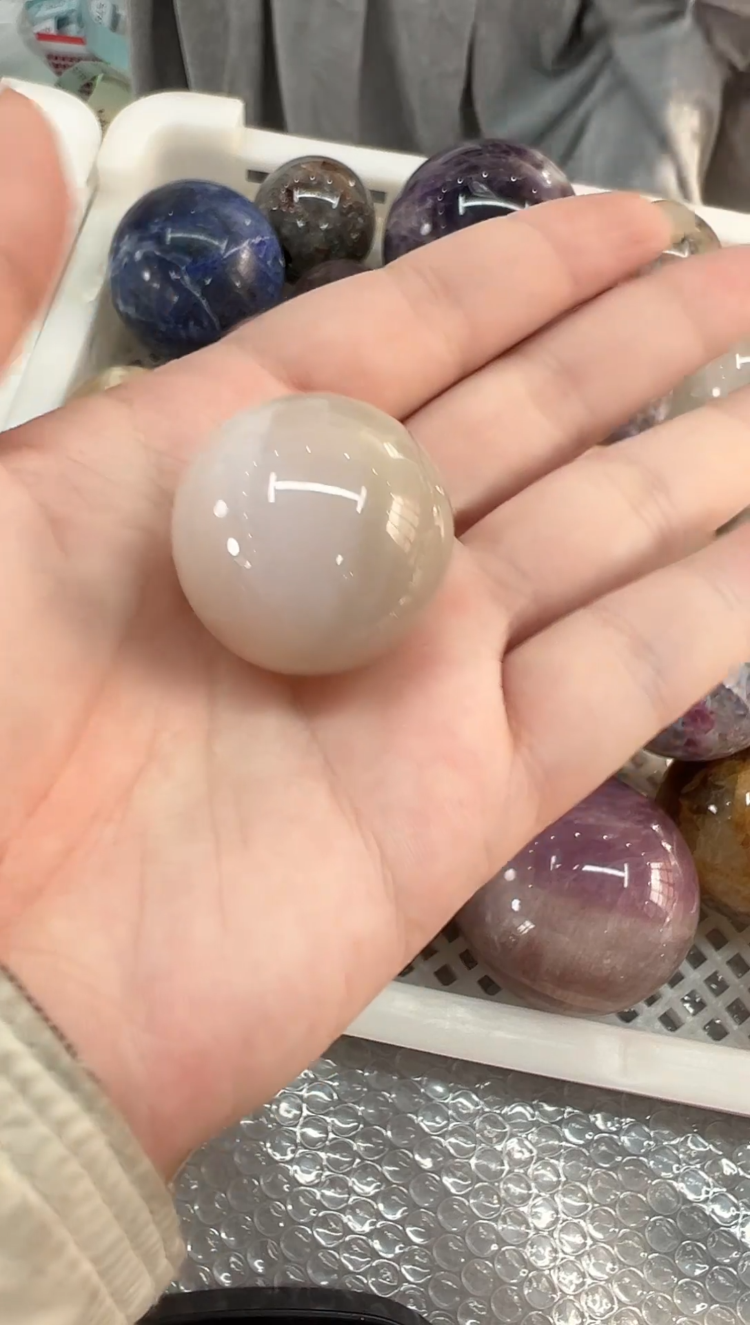 未镶嵌珠宝半成品水晶S757 