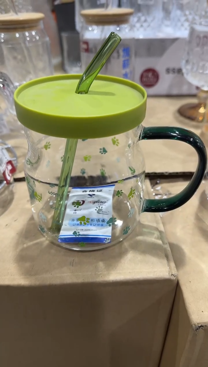 【闪购商品】玻璃无盖款青苹果直播价