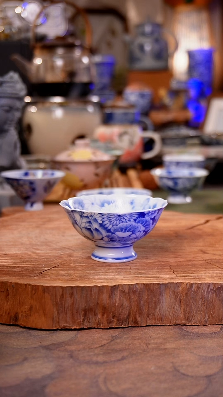 杯子陶熹**梧万花手工手绘手工手绘