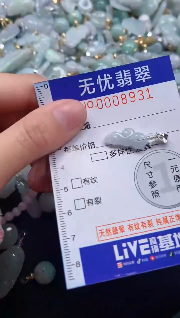 颈饰未镶嵌翡翠8931