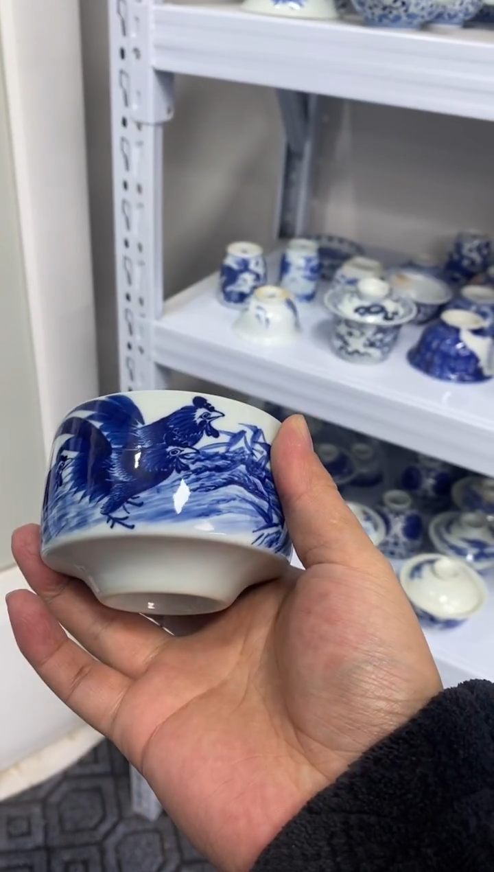 摆件陶景德陶瓷茶具容量约110