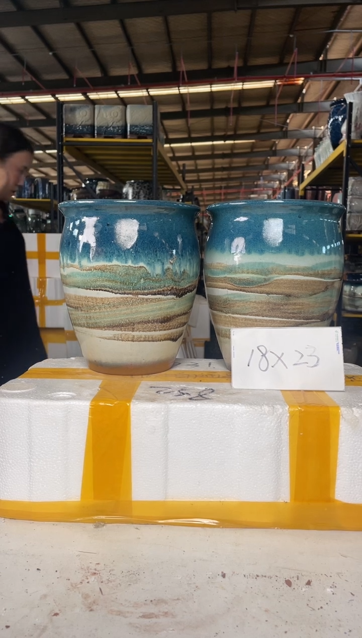 宜兴紫砂粗陶花盆18/23