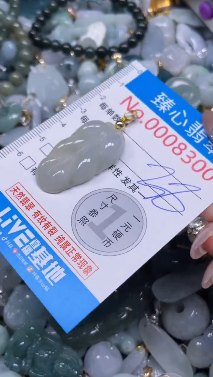 颈饰未镶嵌翡翠8300