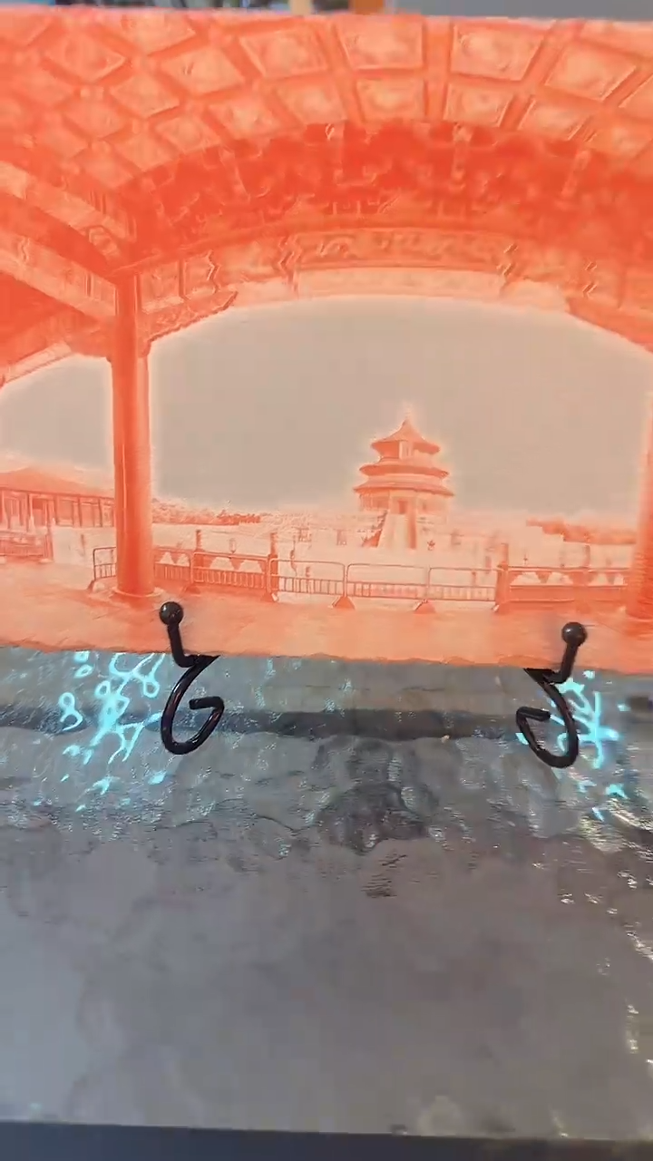 版画冯丽鹏石版画