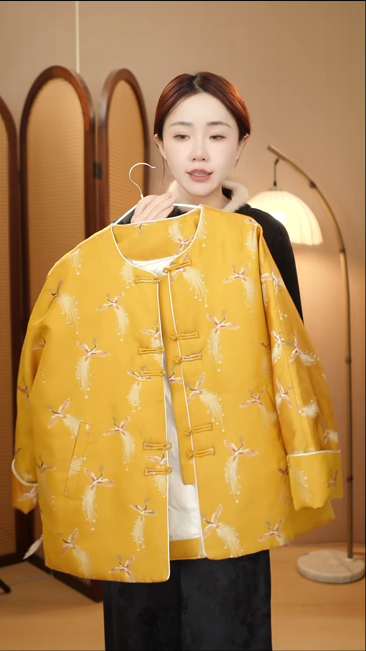 三马 凤凰羽绒外套   