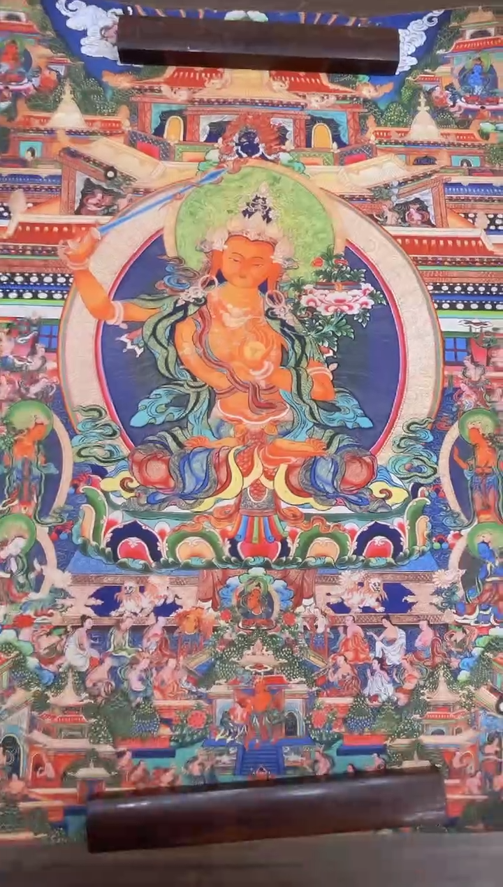 卷轴画唐卡16095