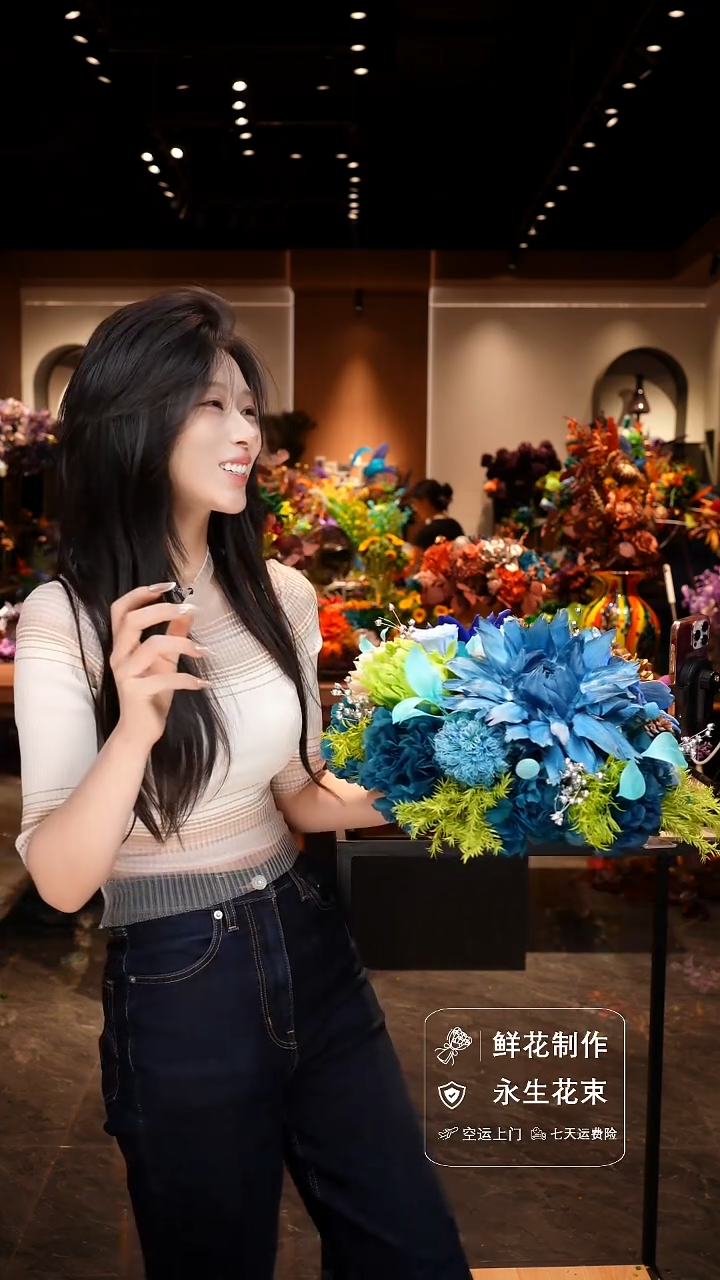 手工艺品琉璃手工花器花束空运包邮送货上门-以图片为准    