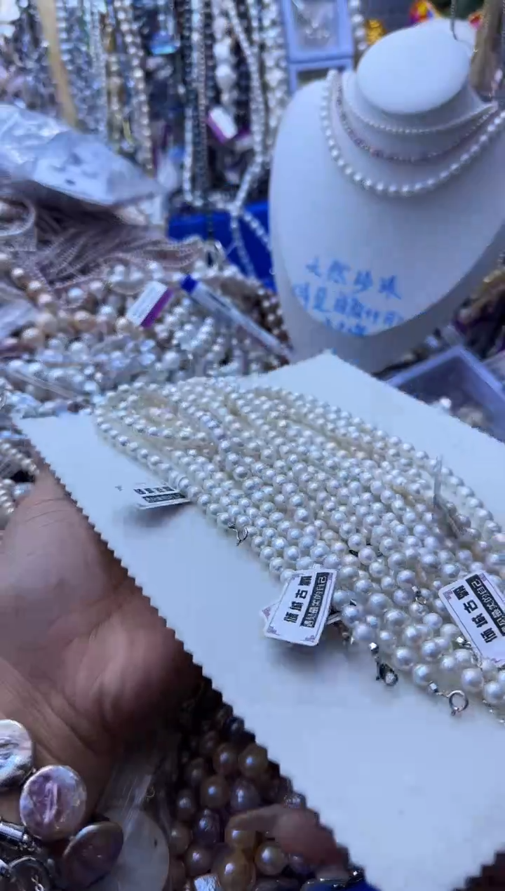 【闪购商品】淡水珍珠项链银S925镶嵌40多样性发货 发其一