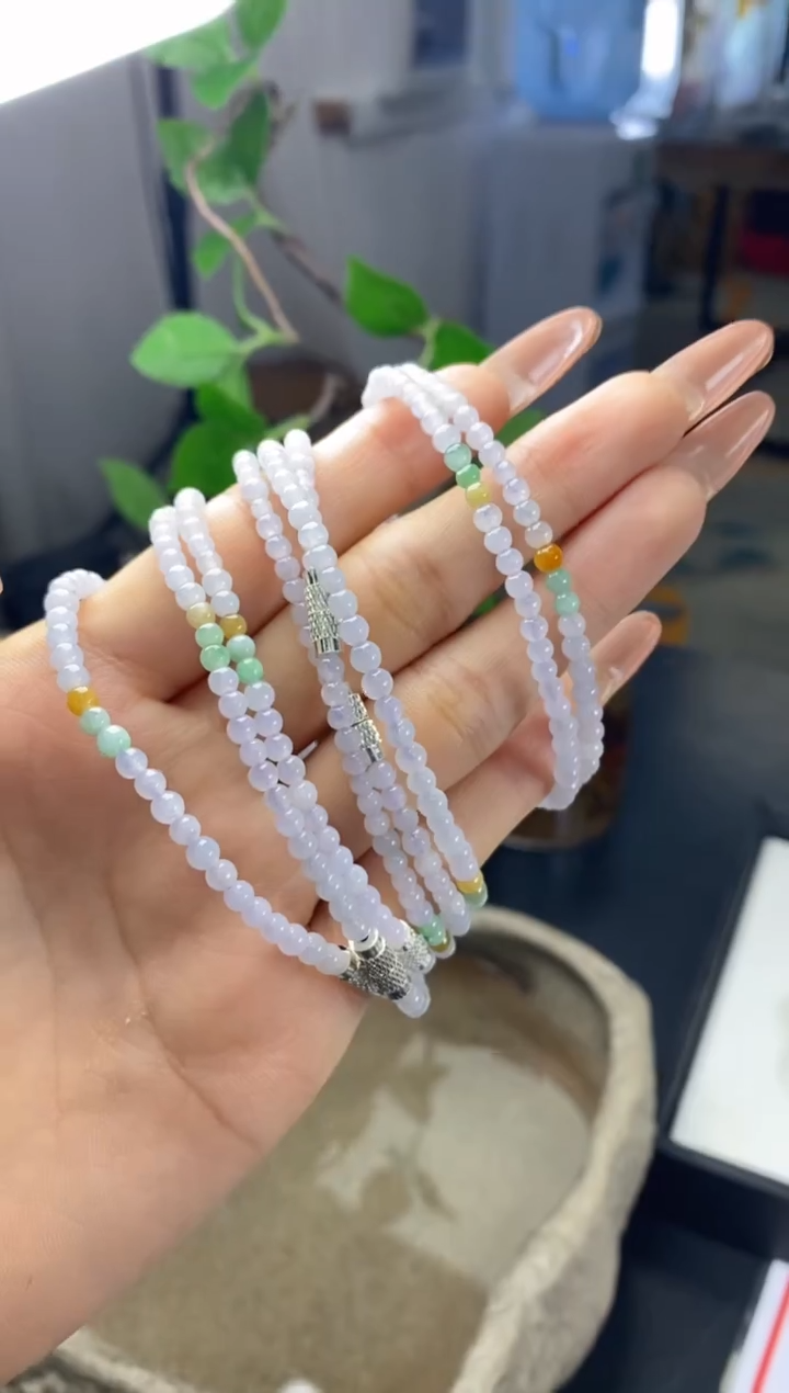 【闪购商品】翡翠颈饰未镶嵌YZC-BL00300多样性发货