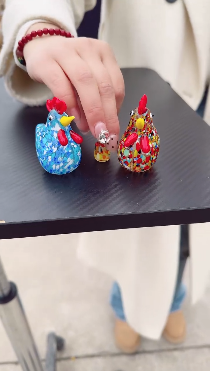 【闪购商品】玻璃XX-三只小鸡