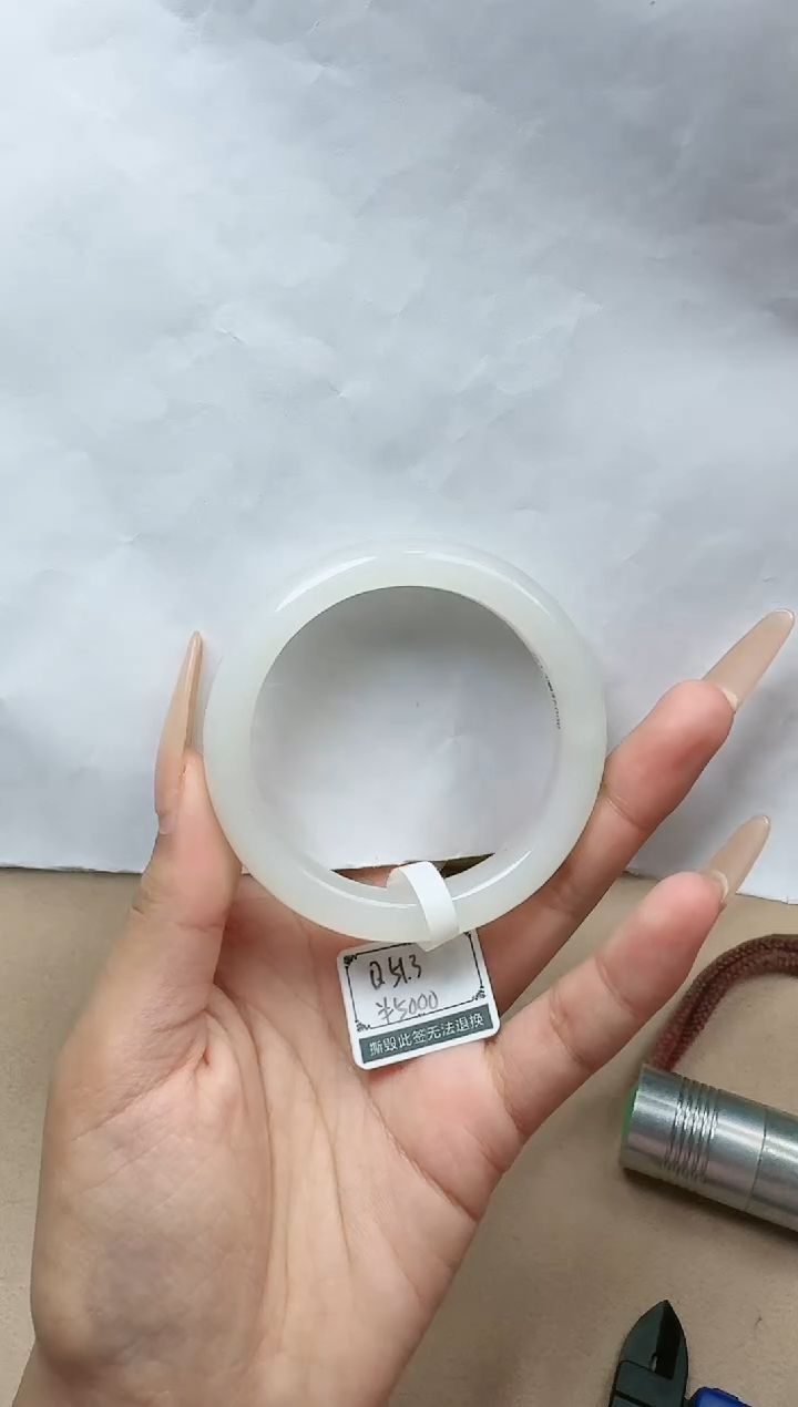 【闪购商品】和田玉手镯未镶嵌51/52圈口YY