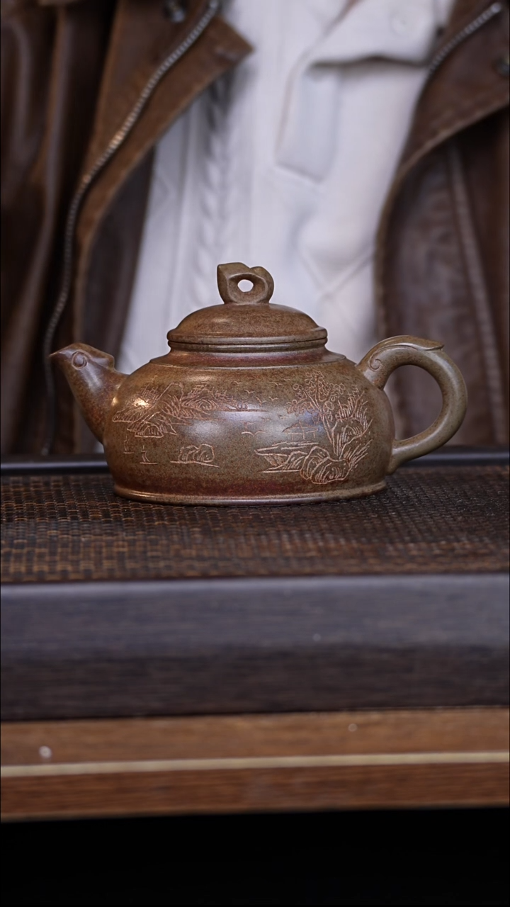 茶壶紫砂宜兴手工原矿紫砂壶001