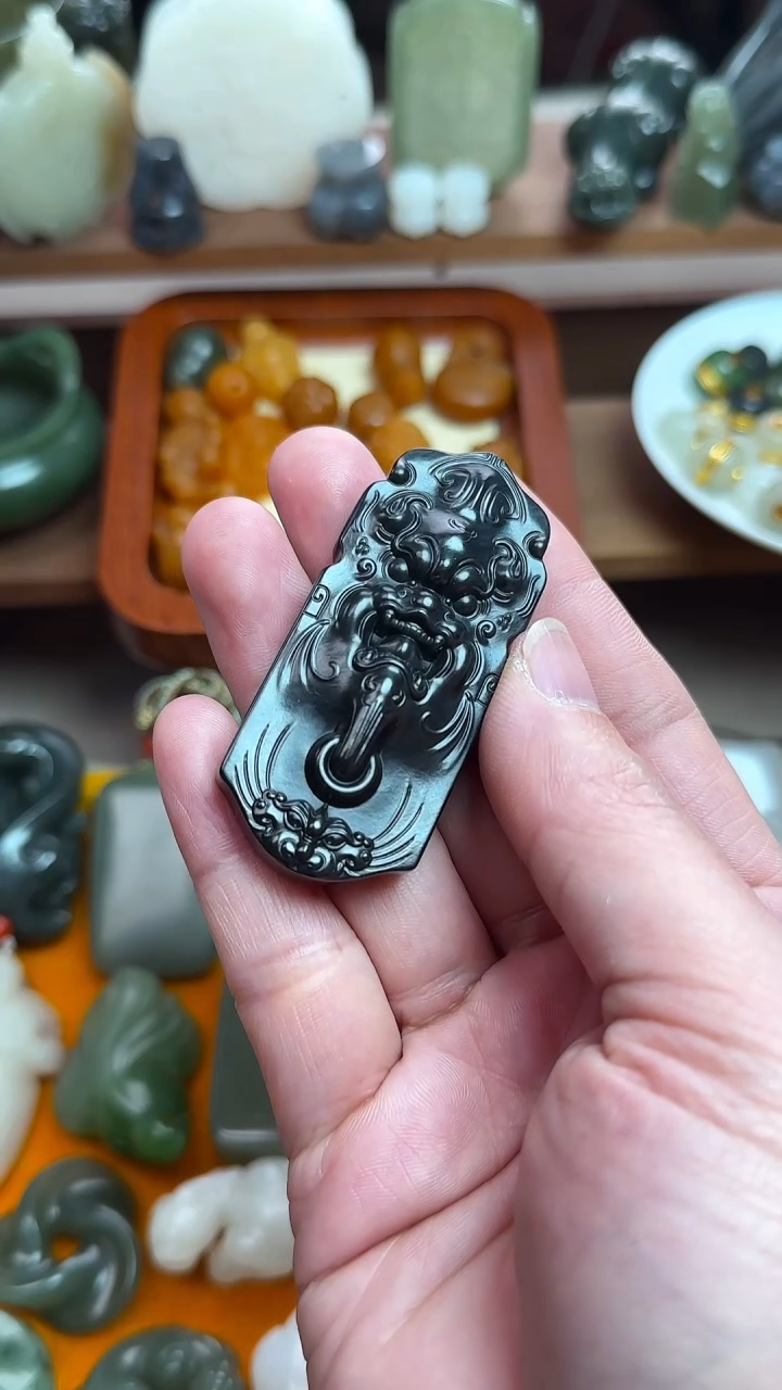 【闪购商品】和田玉吊坠(不含链)未镶嵌观音牌苏工