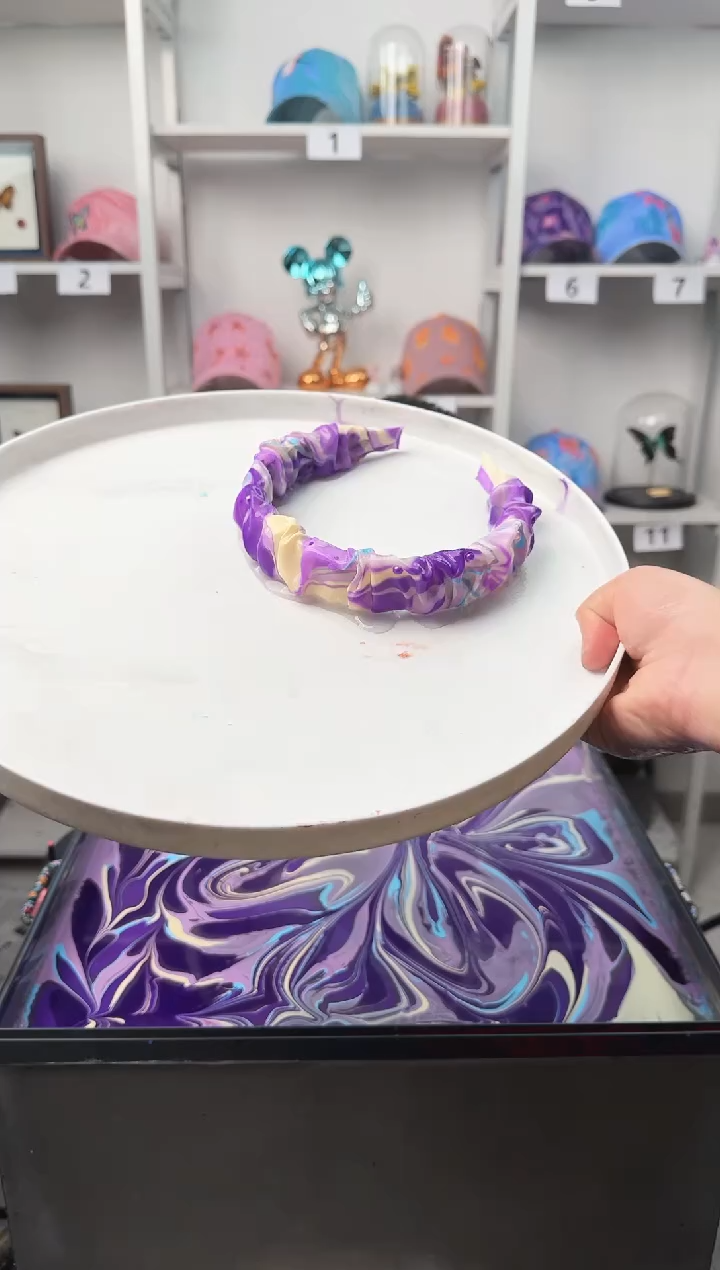 非金属布艺水拓发箍