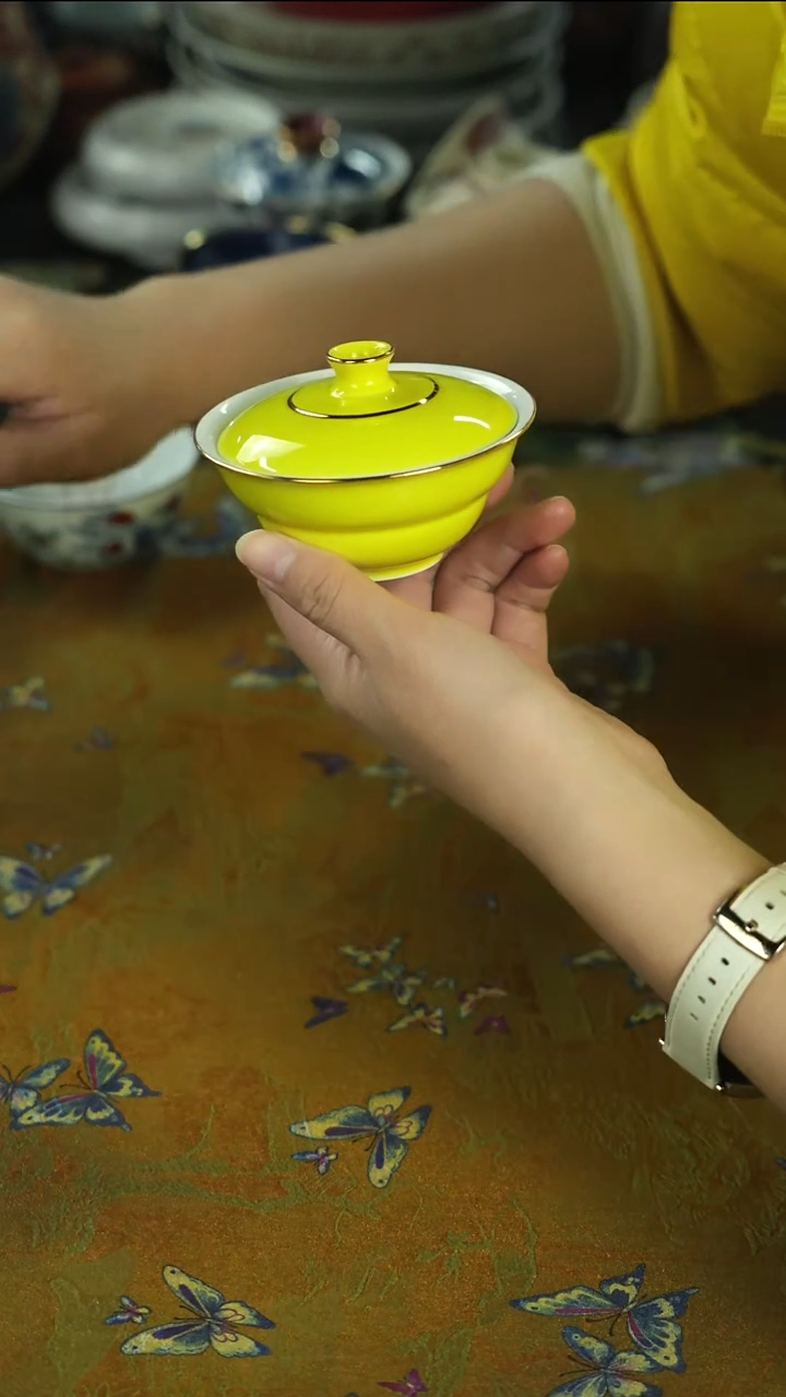 炸茶具 天冷了 围炉煮茶中~~