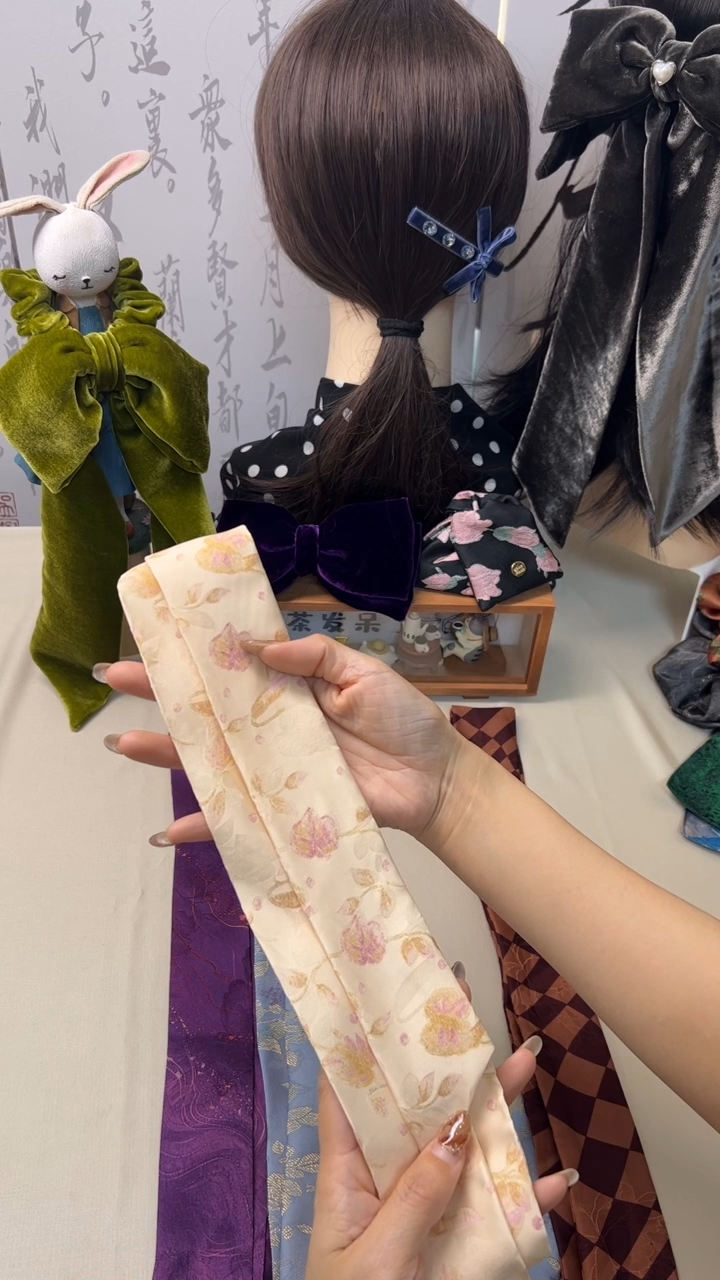 非金属布艺194发圈