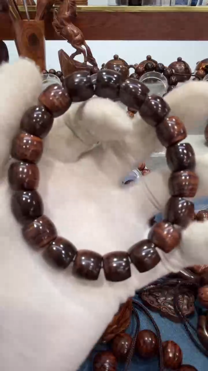 黄花梨/降香黄檀手串/手链12/11海南黄花梨油梨手串