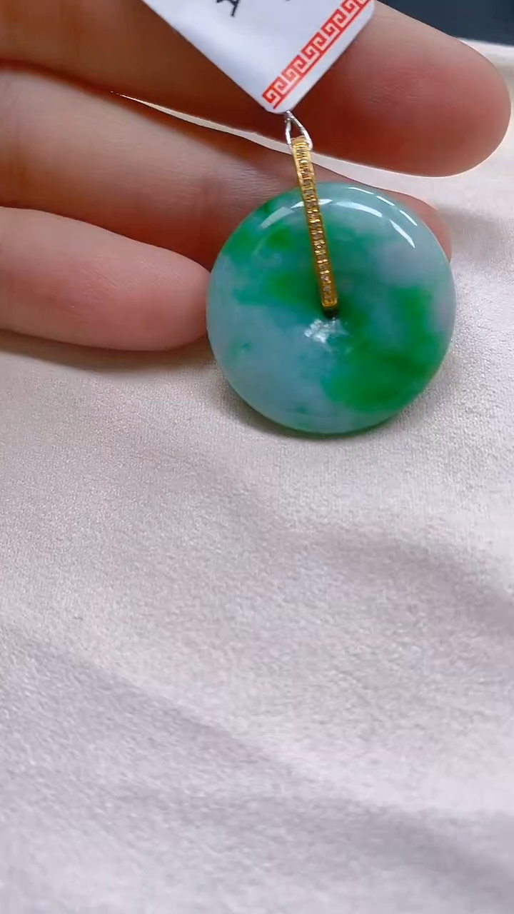 【闪购商品】翡翠颈饰18K金镶嵌新号开播，全场乱卖