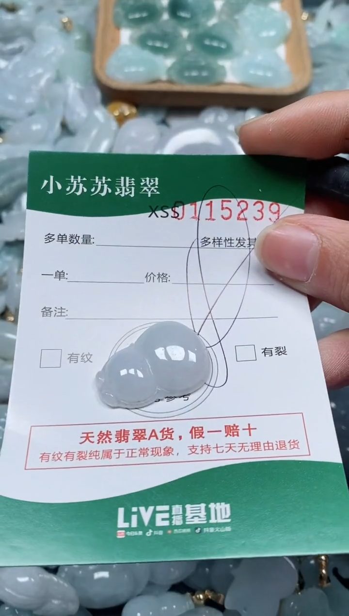 【闪购商品】翡翠颈饰未镶嵌闪购商品0115239