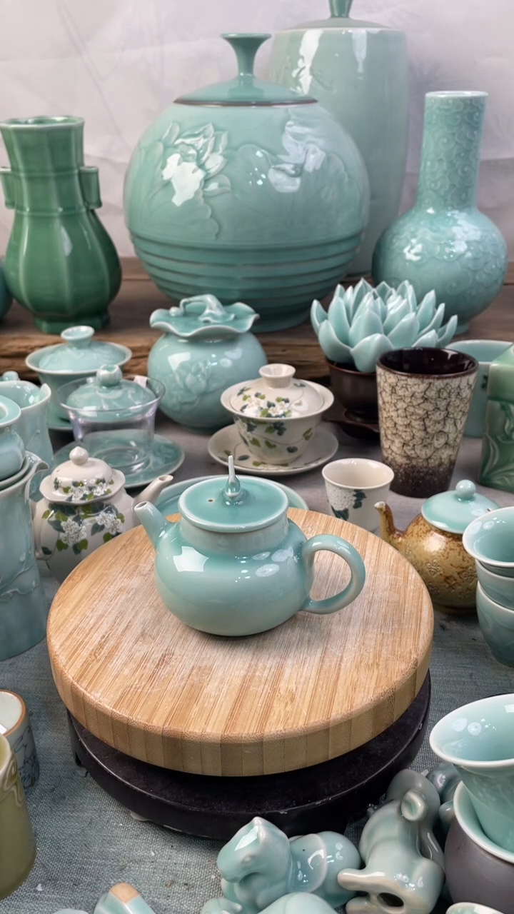 【闪购商品】特价福利 微瑕 慧仙青瓷