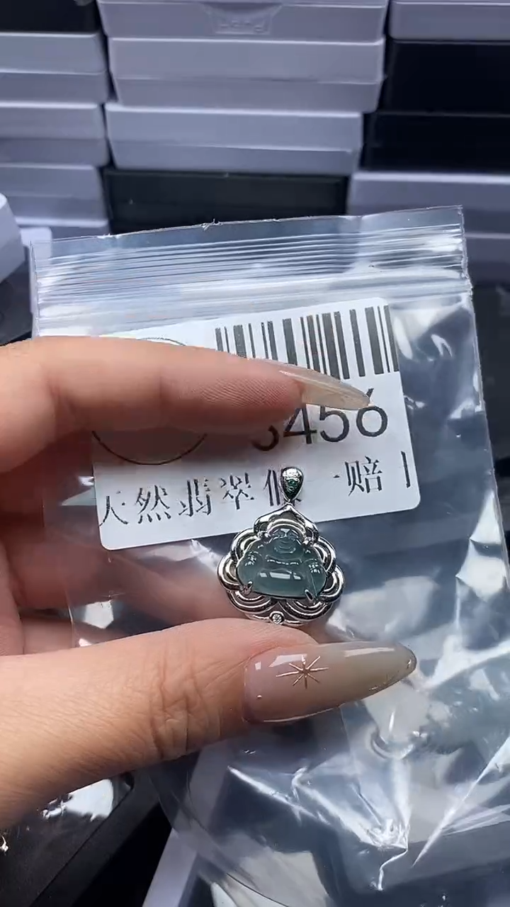 颈饰未镶嵌翡翠3456