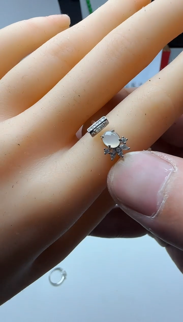 【闪购商品】翡翠戒指未镶嵌多样性发货只发一件038