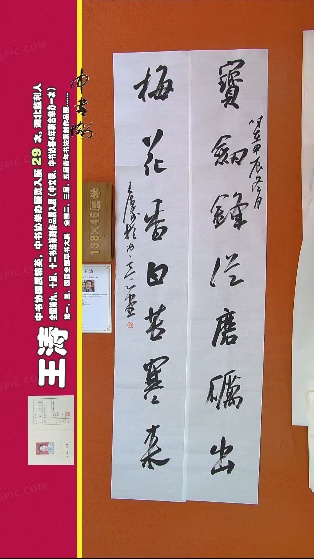 【闪购商品】书法192王涛书法作品