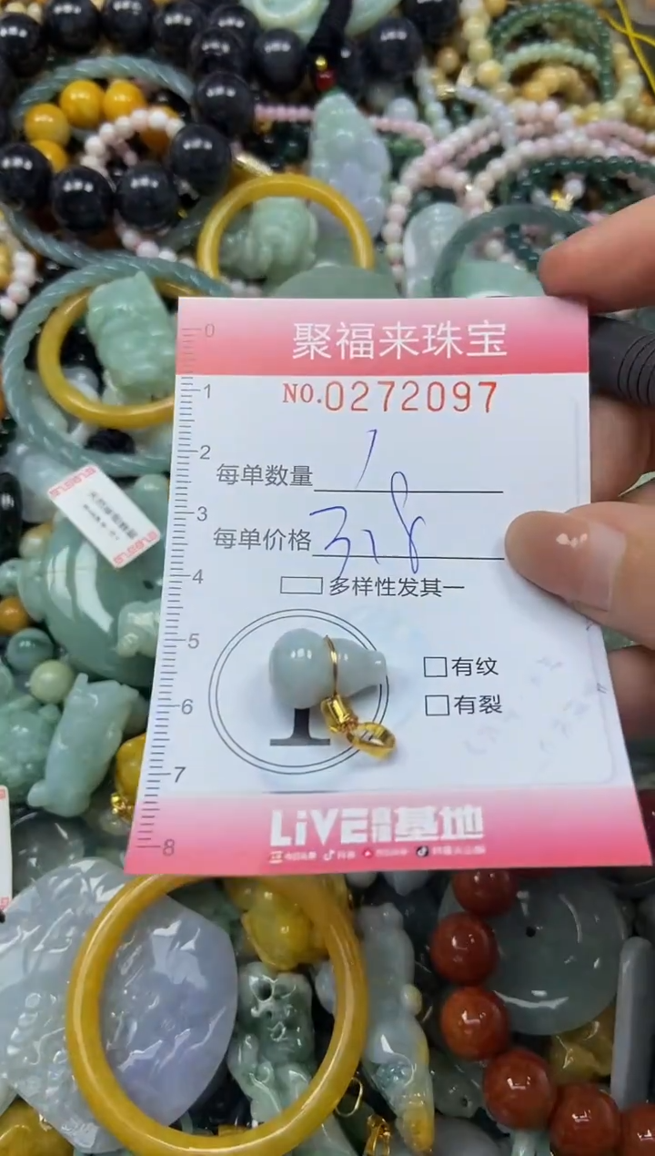 颈饰未镶嵌翡翠闪购0272097