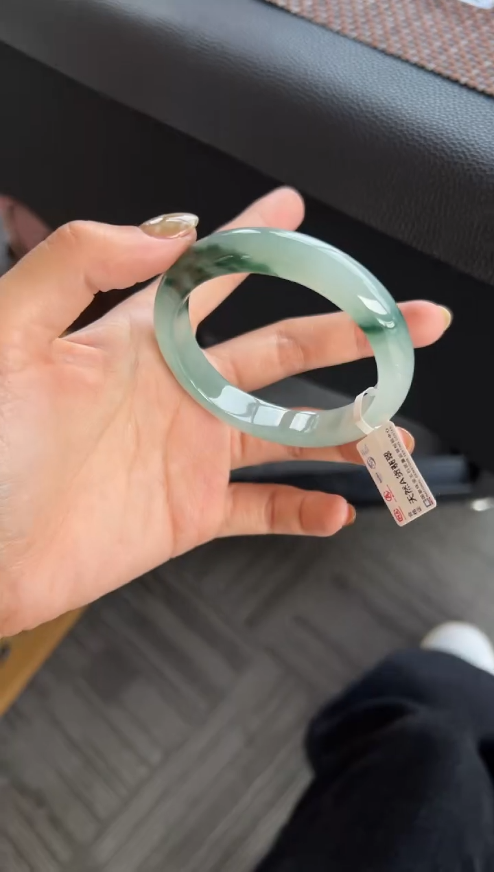 【闪购商品】翡翠手镯未镶嵌45号55.4*11.4*7.7