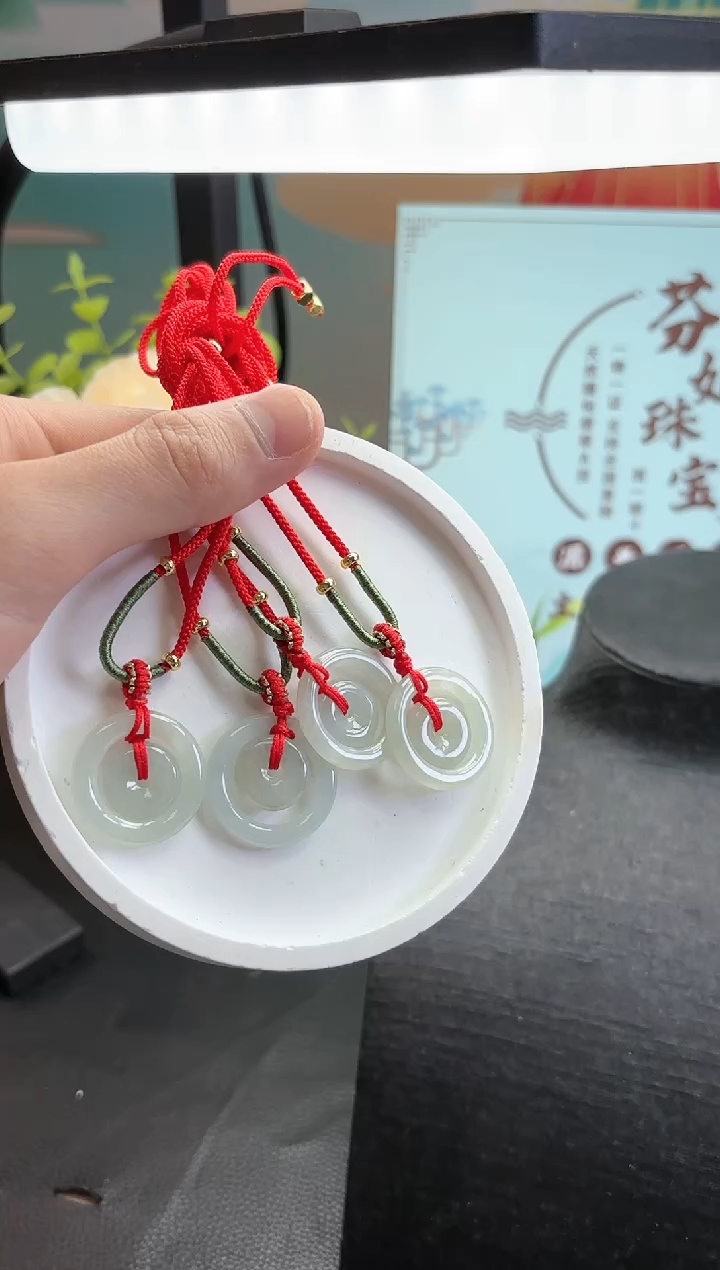 【闪购商品】翡翠颈饰未镶嵌YM909-2 子母扣多样性发一