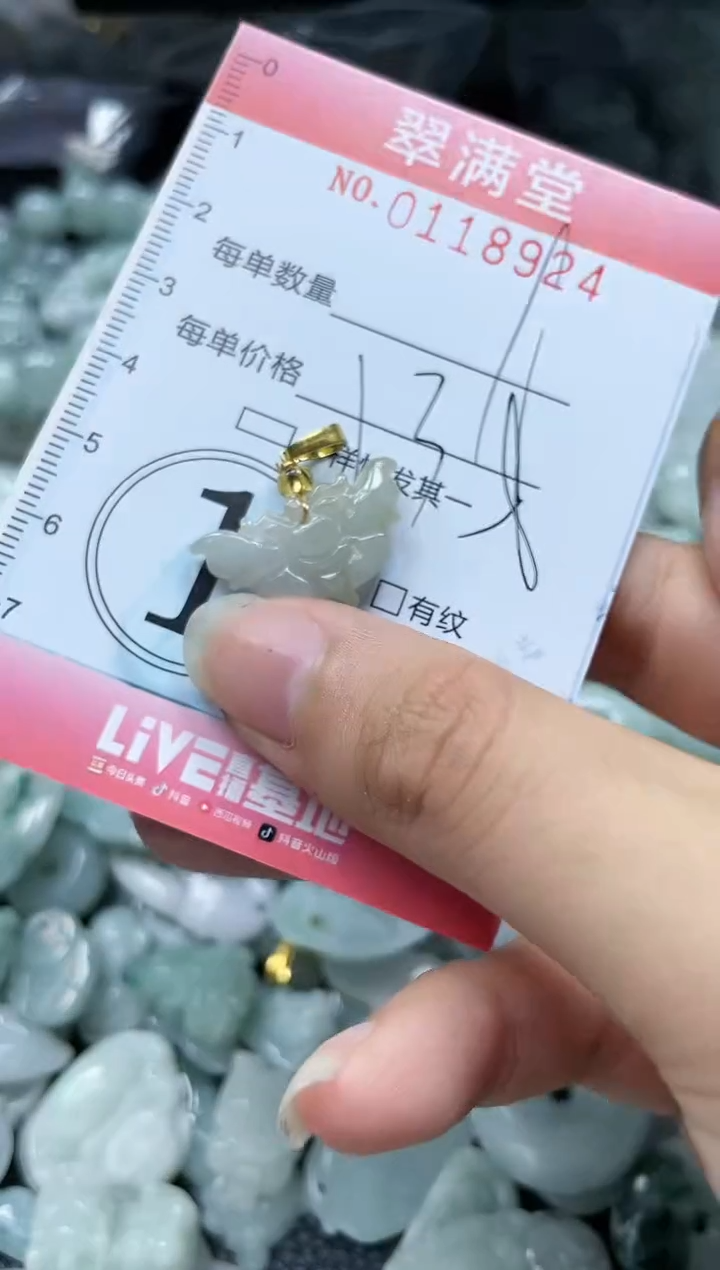 【闪购商品】翡翠未镶嵌颈饰闪购0118924