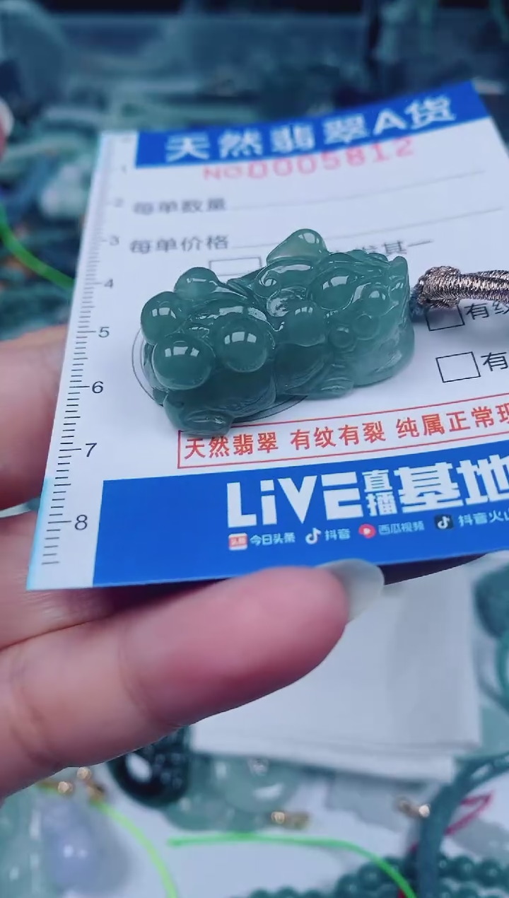 颈饰未镶嵌翡翠00005812