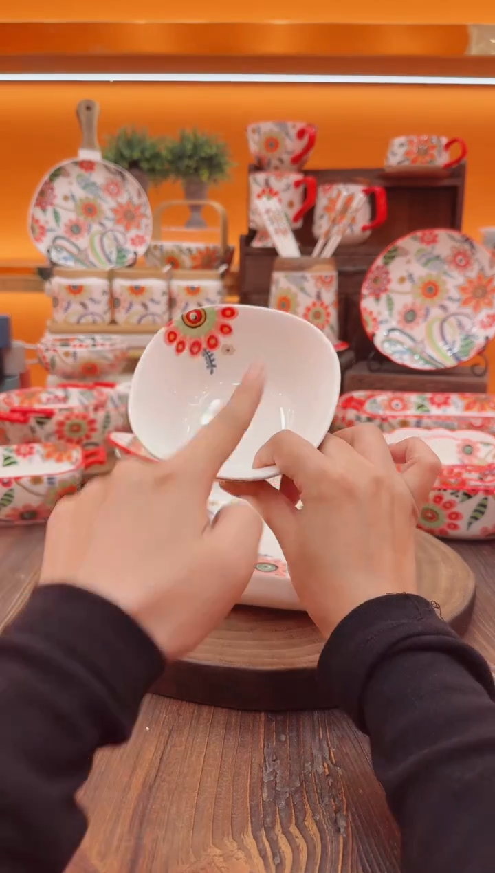碗景德镇陶瓷餐具碗碟盘子