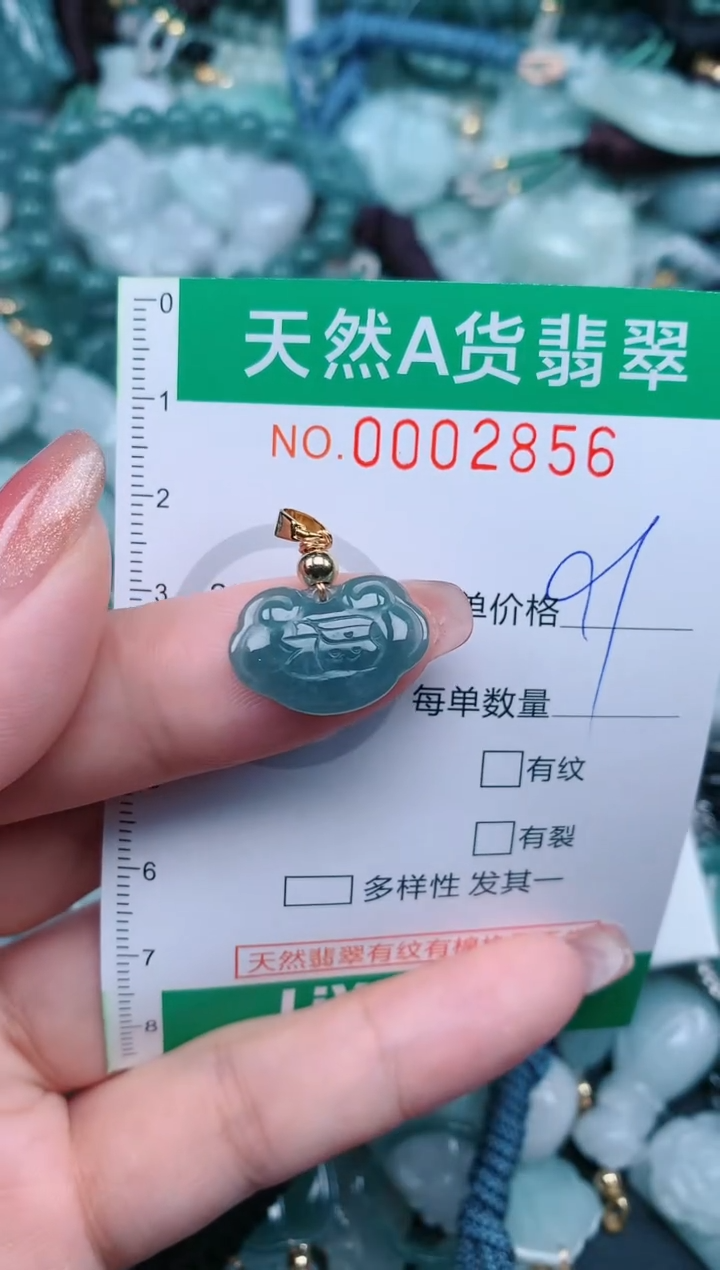 【闪购商品】翡翠颈饰未镶嵌.0002856