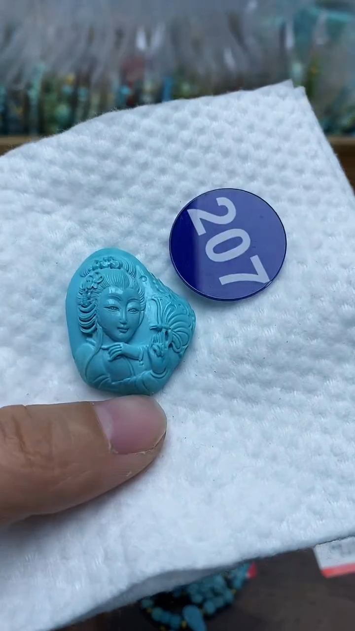 【闪购商品】绿松石雕刻件未镶嵌207