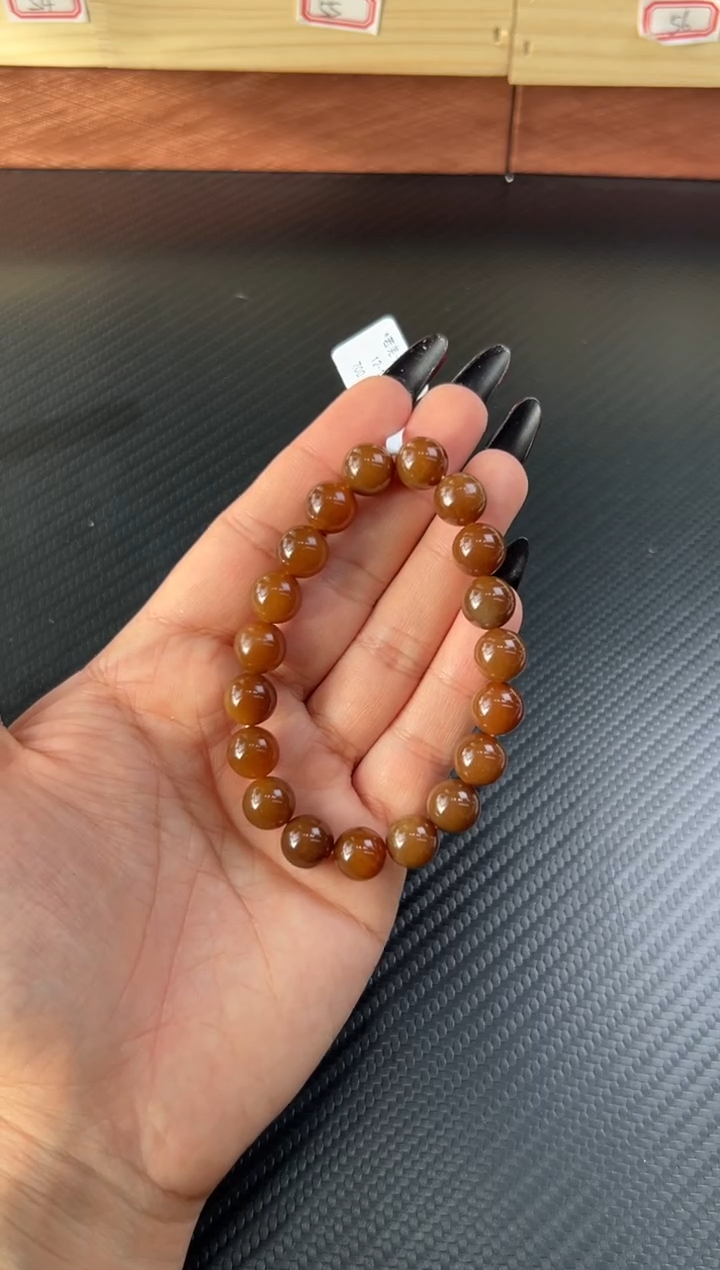 未镶嵌手串和田玉若羌微色差卡10M