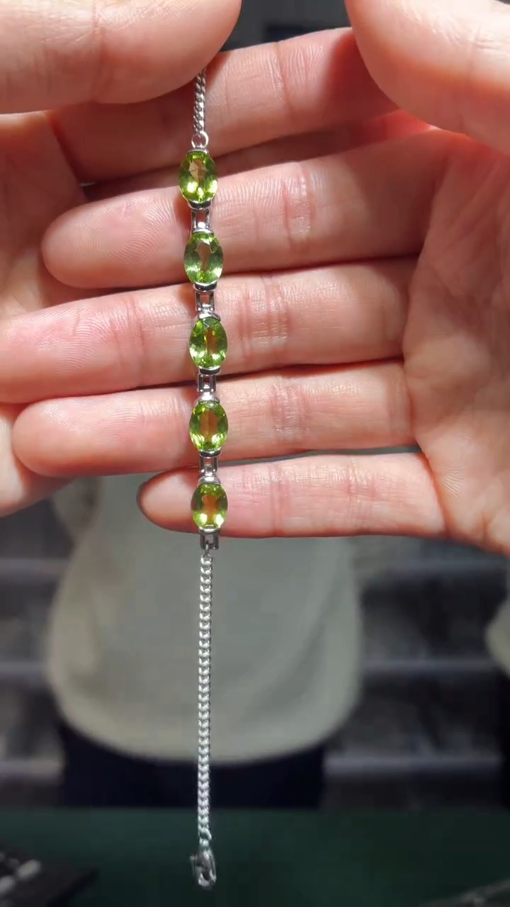银S925镶嵌其他橄榄石（扎德严选）