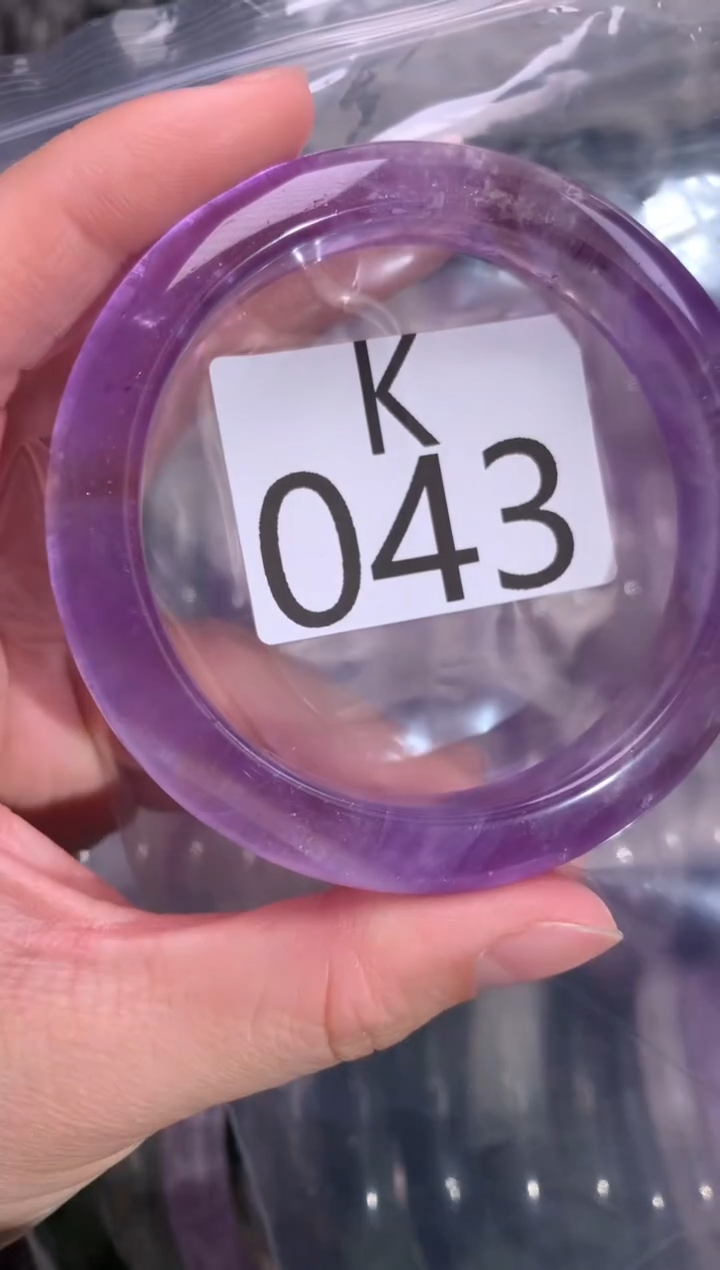 【闪购商品】水晶水晶手镯未镶嵌043-56